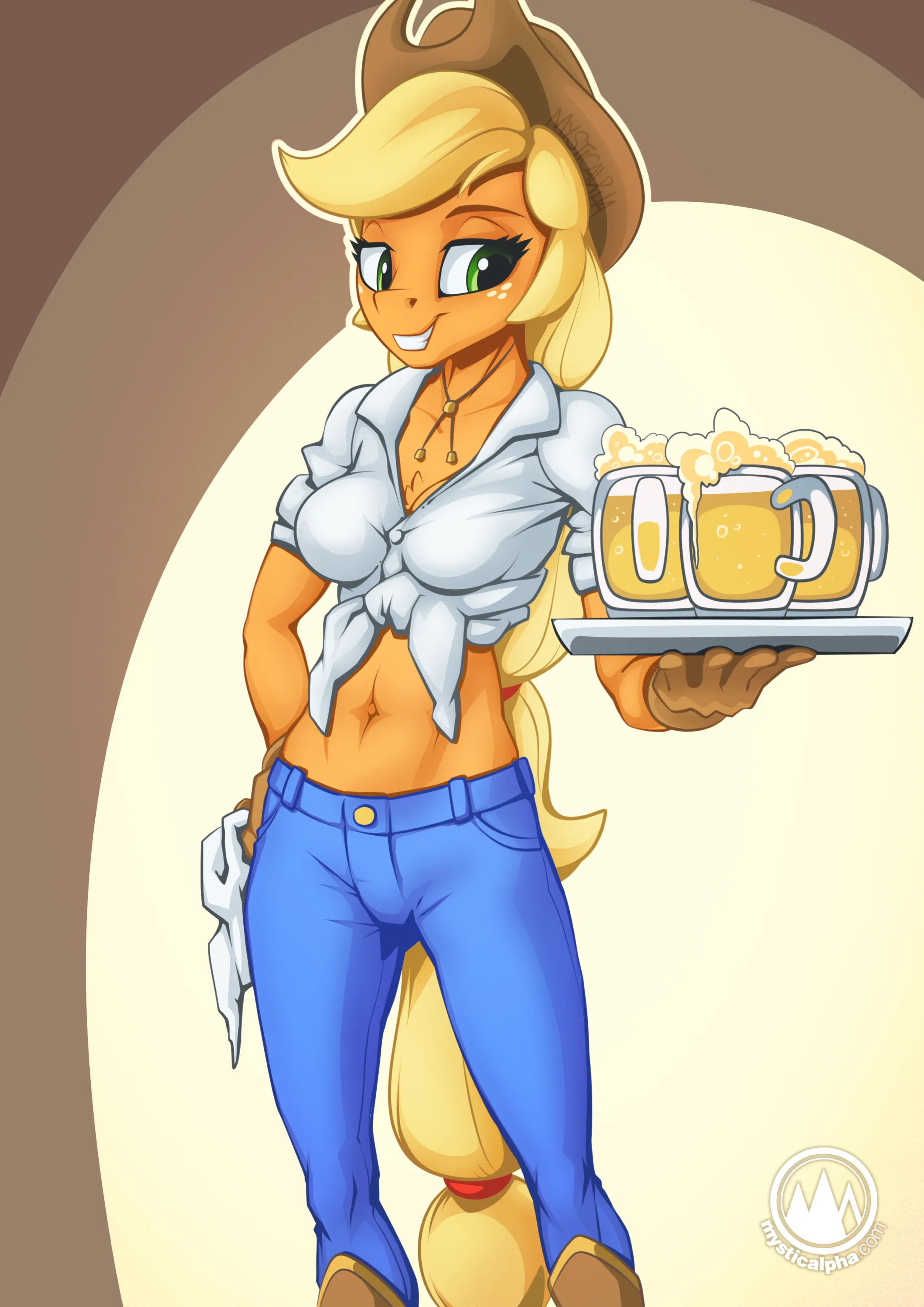 Applejack waitress